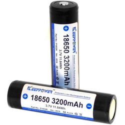 Akumulator 18650 zabezpieczony 3200mAh KeepPower P1832J