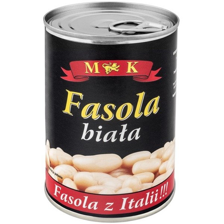 Fasola biała konserwowa MK 400g 02.2027