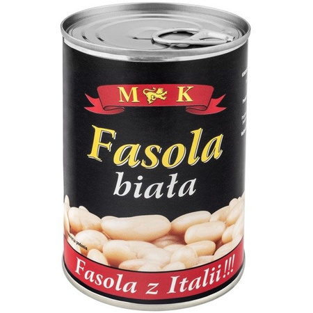 Fasola biała konserwowa MK 400g 07.2027