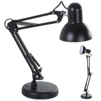 Lampka biurkowa E27 czarna VG7175