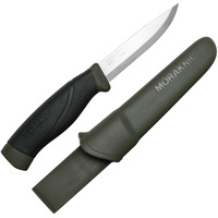 Nóż Mora Companion Heavy Duty węglowy oliwkowy 12494
