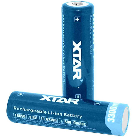 Akumulator zabezpieczony Xtar 18650 3300mAh 18650-330PCM