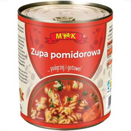 Zupa pomidorowa w puszce MK 800g 03.2027