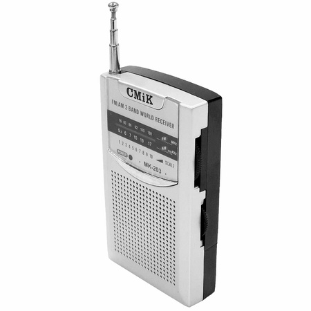 Radio miniaturowe dwuzakresowe FM/AM CMiK MK-203