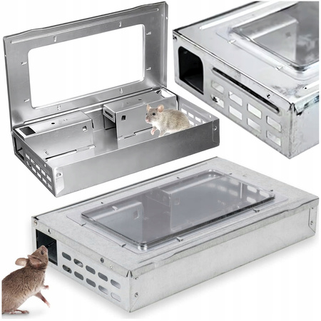 Pułapka na myszy sekwencyjna żywołapka MultiTrap RF6168