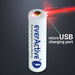 Akumulator everActive 18650 3200mAh Micro USB EV18650-32M