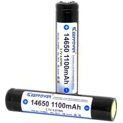 Akumulator 14650 zabezpieczony 1100mAh KeepPower P1465C