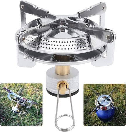 Palnik gazowy turystyczny szeroki Pyron Star AS7298