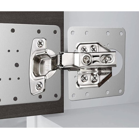 Płytki blaszki do naprawy zawiasów meblowych 4szt. IT1674