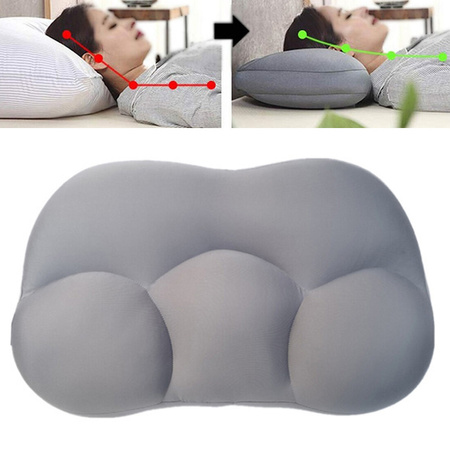 Poduszka ergonomiczna Egg Sleeper szara VG6815