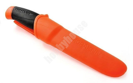 Nóż Mora Companion Heavy Duty węglowy pomarańczowy 12495