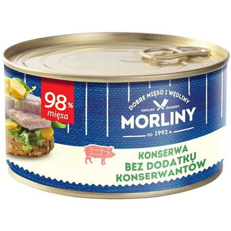 Konserwa bez konserwantów Morliny 300g 05.2027