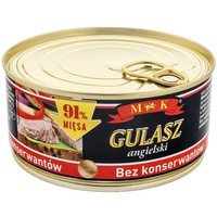 Gulasz angielski bez konserwantów MK 300g 06.2026