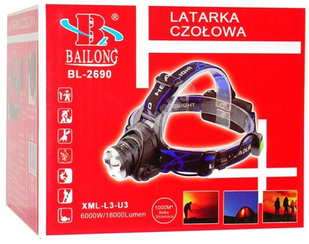 Latarka czołowa Bailong BL-2690