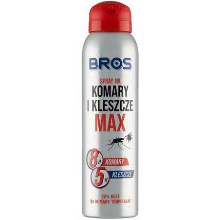 Spray na komary i kleszcze Bros Max 90ml 04.2026