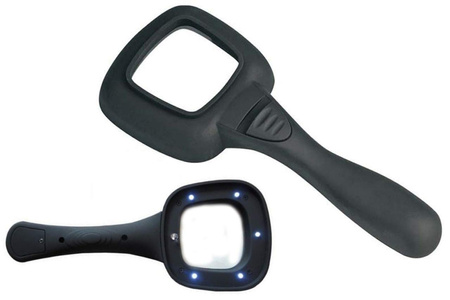 Lupa podświetlana x3 UV TH-600558