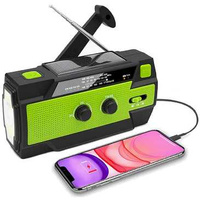 Radio awaryjne na korbkę powerbank solarne USB-C RC8112