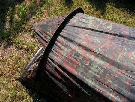 Namiot tunelowy 1-osobowy flecktarn MFH 32153V