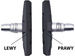 Klocki hamulcowe V-brake do roweru 2 szt. VG0005