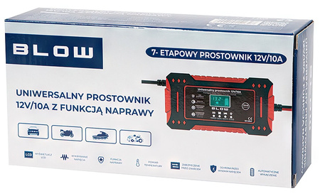 Prostownik automatyczny 12V/10A Blow 58-685
