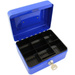 Kasetka na pieniądze 15x12x8cm niebieska VG7513