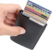 Portfel etui RFID Shield na karty antykradzieżowy carbon VG7779
