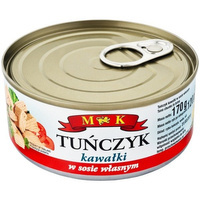 Tuńczyk kawałki w sosie własnym MK 170g 03.2029