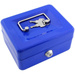 Kasetka na pieniądze 15x12x8cm niebieska VG7513