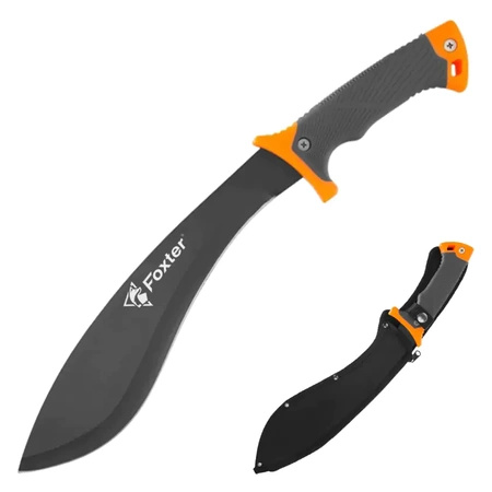 Nóż maczeta kukri pomarańczowy HT6531