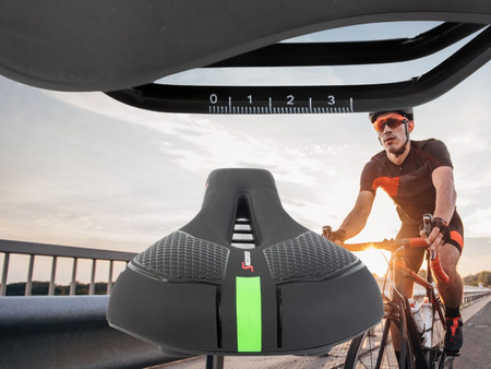 Siodełko rowerowe żelowe wentylowane Snooker VG6383