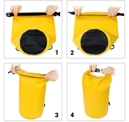 Torba wodoodporna 5l Ocean Pack żółta MJ-KQ0318-Y