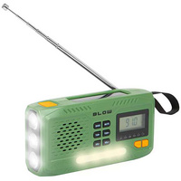Radio survivalowe na korbkę dynamo solarne Blow RA13