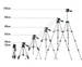 Statyw fotograficzny 35-105cm TF-3110