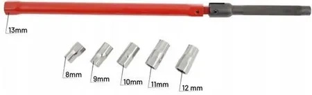 Klucz łamany do baterii kuchennej łazienkowej hydrauliczny 5 głowic AT0020