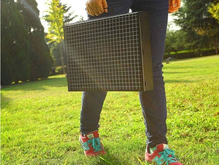 Grill turystyczny mini walizka stołowy DS-30