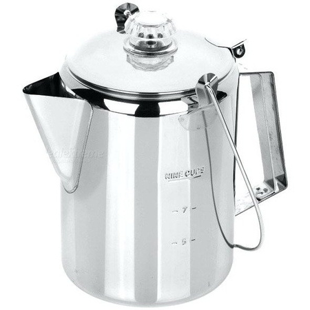 Perkolator nierdzewny kawiarka turystyczna Fox Outdoor 33305