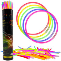 Pałeczki opaski świecące chemiczne Glow Stick 50szt. JZ3549