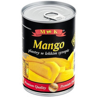 Mango w lekkim syropie w puszce MK 425g 07.2027