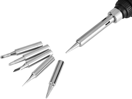 Lutownica z regulacją temperatury zestaw lutowniczy 60W VG6928