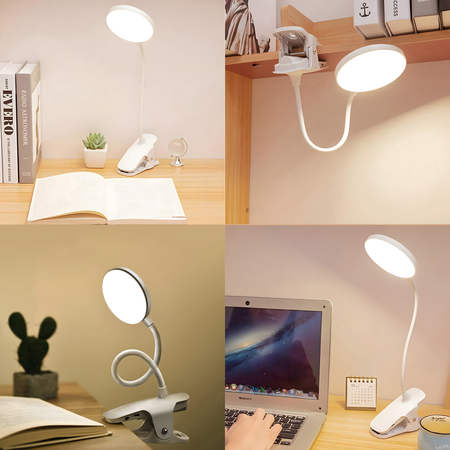 Lampka do czytania na klips USB akumulatorowa RC3078