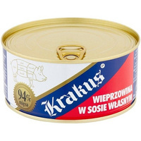 Wieprzowina w sosie własnym Krakus 300g 08.2026