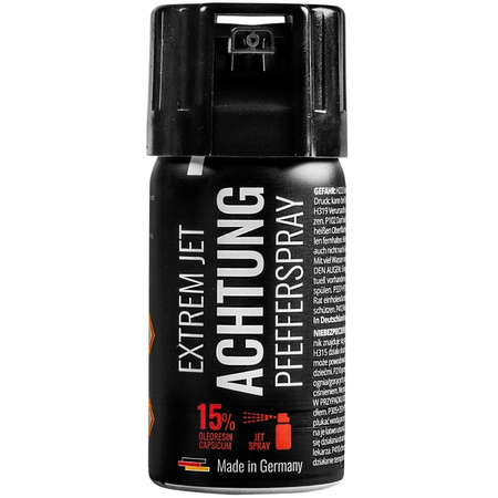 Gaz pieprzowy Achtung eXtrem Jet strumień 40ml 05.2030