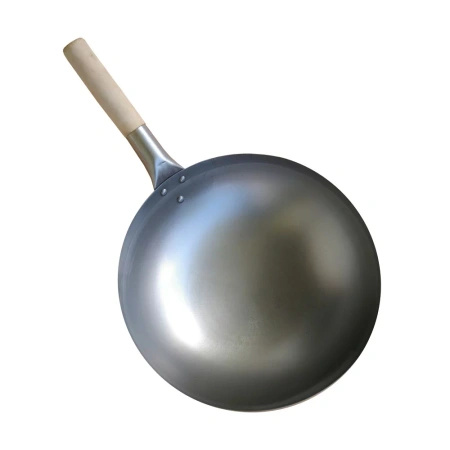 Patelnia wok stalowy 30cm głęboki PT7777