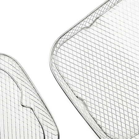 Ruszt do frytkownicy kwadratowy potrójny 21cm AT6658