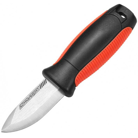 Nóż neck Alpina Sport pomarańczowo-czarny AS6671