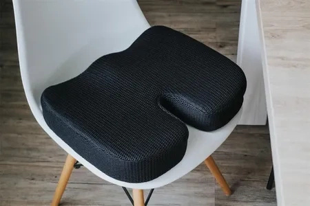 Poduszka na fotel krzesło czarna BlackSit ST4013