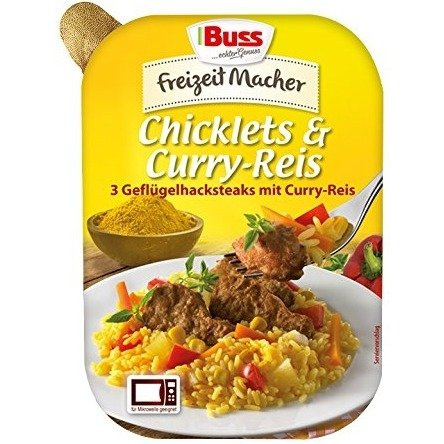 Danie obiadowe indyk z ryżem curry Buss 300g 08.2023