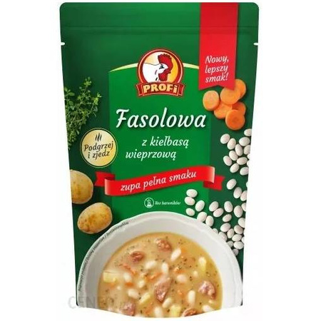 Zupa fasolowa z kiełbasą Profi 450g 13.01.2026