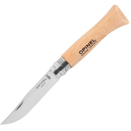 Nóż Opinel 6 nierdzewny bukowy OP3767