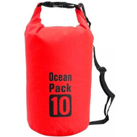 Worek wodoszczelny 10l Ocean Pack czerwony ET3958